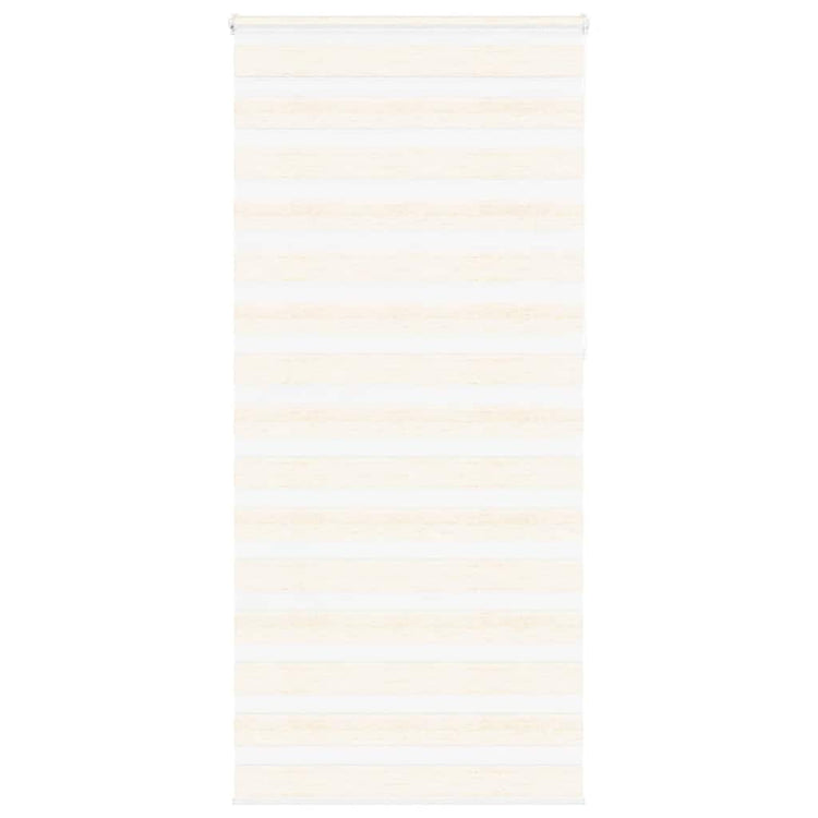 Vidaxl zebra blind 105x230cm stofbreedte 100,9cm polyester marmerbeige
