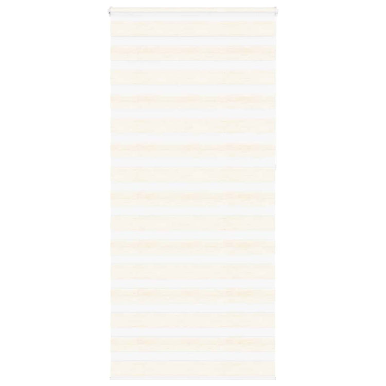 Vidaxl zebra rolgordijn 110x230 cm stofbreedte 105,9 cm marmerbeige