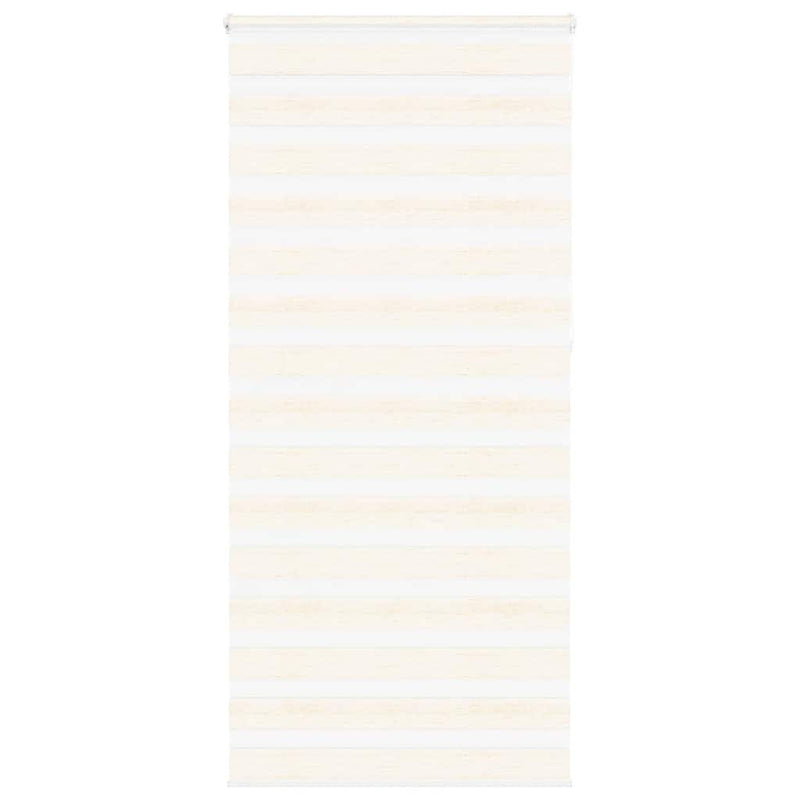 Vidaxl zebra rolgordijn 115x230 cm stofbreedte 110,9 cm marmerbeige