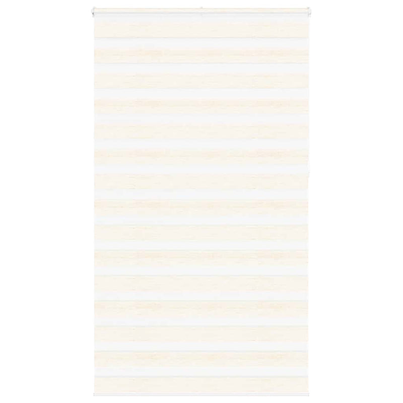 Vidaxl zebra rolgordijn 120x230 cm stofbreedte 115,9 cm marmerbeige