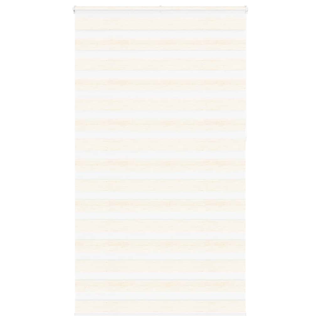 Vidaxl zebra rolgordijn 125x230 cm stofbreedte 120,9 cm marmerbeige