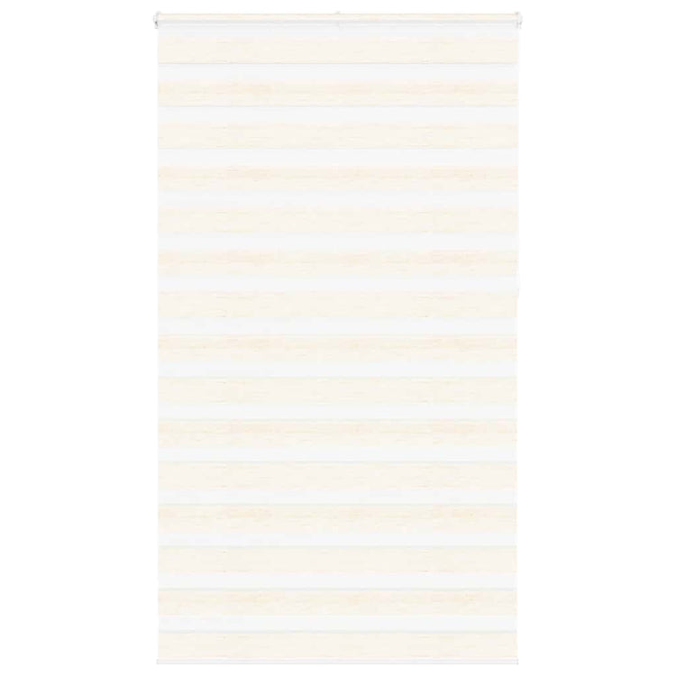 Vidaxl zebra rolgordijn 125x230 cm stofbreedte 120,9 cm marmerbeige