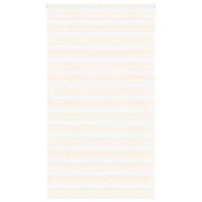 Vidaxl zebra rolgordijn 135x230 cm stofbreedte 130,9 cm marmerbeige
