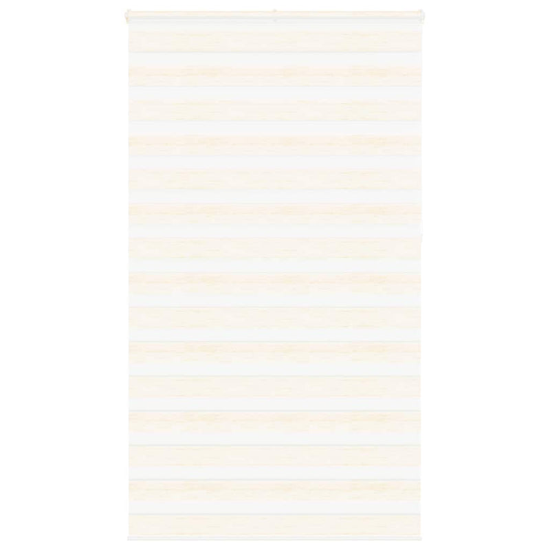 Vidaxl zebra rolgordijn 135x230 cm stofbreedte 130,9 cm marmerbeige