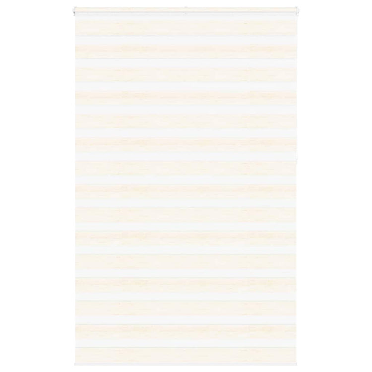 Vidaxl zebra rolgordijn 140x230 cm stofbreedte 135,9 cm marmerbeige