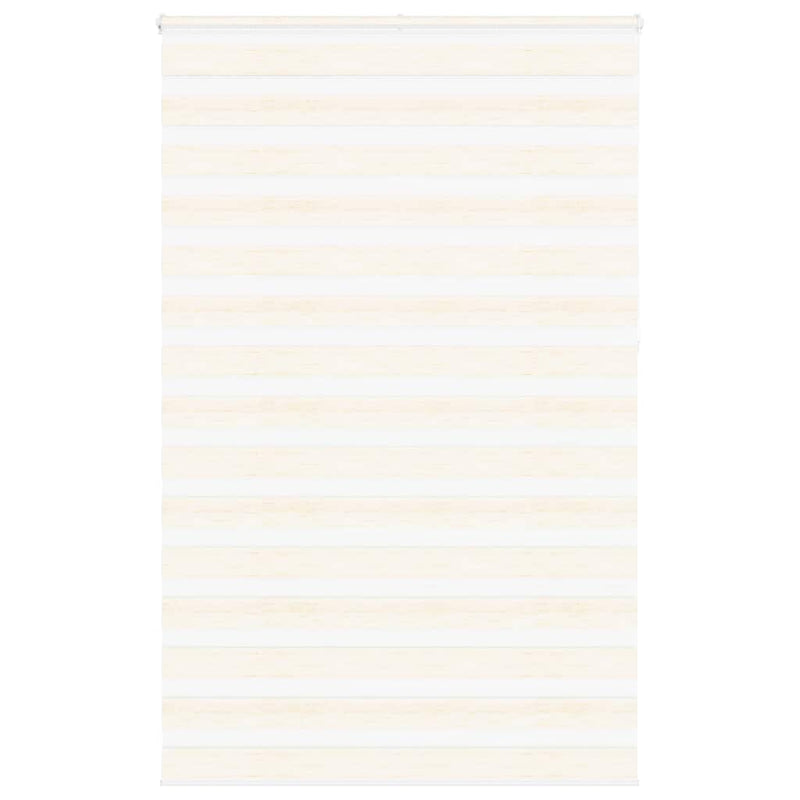 Vidaxl zebra blind 145x230cm stofbreedte 140,9cm polyester marmerbeige