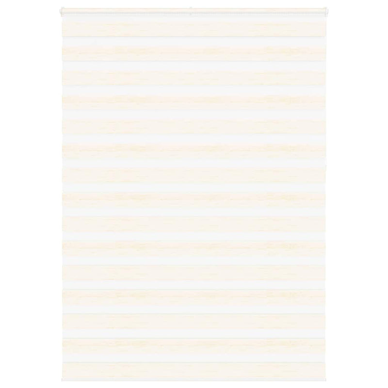 Vidaxl zebra rolgordijn 155x230 cm stofbreedte 150,9 cm marmerbeige