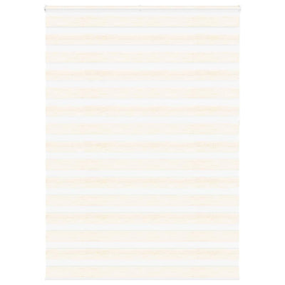 Vidaxl zebra blind marmer beige 165x230 cm stofbreedte 160,9 cm polyester