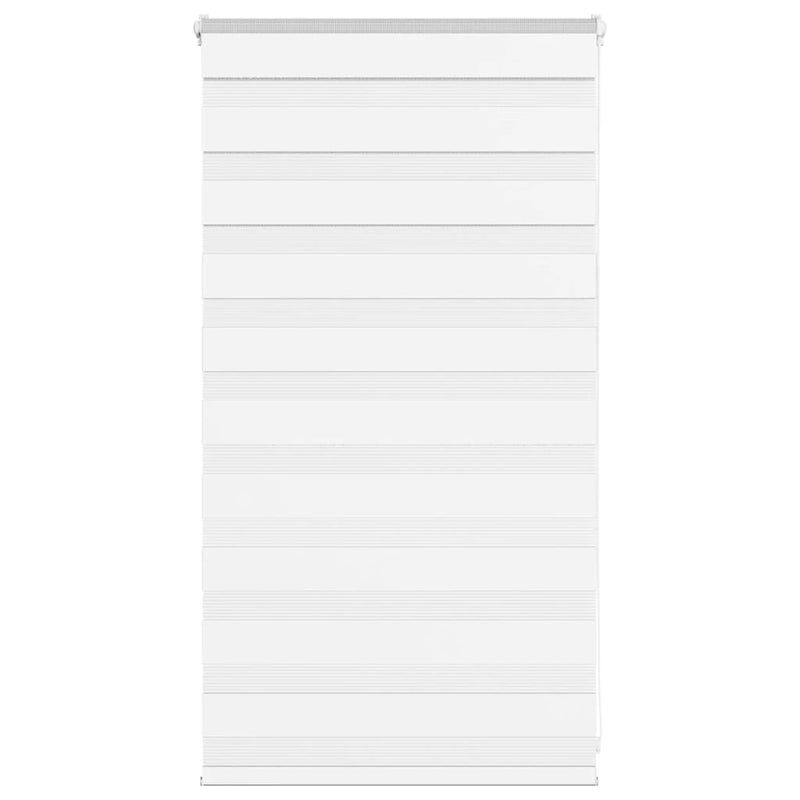 Vidaxl zebra blind 70x100 cm stofbreedte 65,9 cm polyester wit