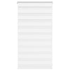 Vidaxl zebra blind 80x100 cm stofbreedte 75,9 cm polyester wit