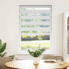Vidaxl zebra blind 80x100 cm stofbreedte 75,9 cm polyester wit