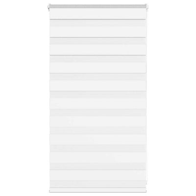 Vidaxl zebra blind 90x100 cm stofbreedte 85,9 cm polyester wit