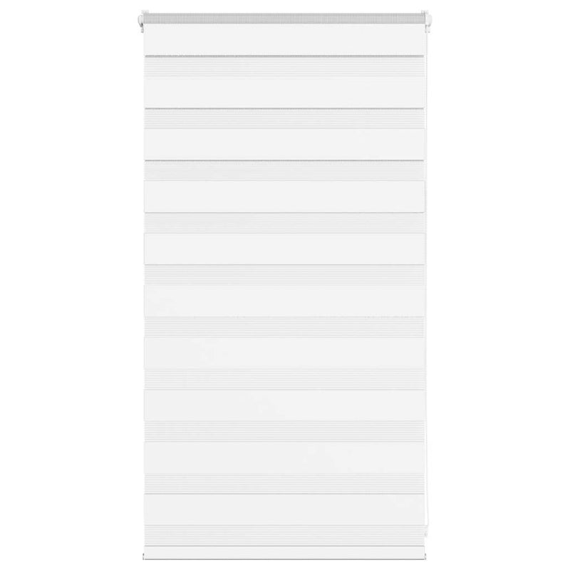 Vidaxl zebra blind 90x100 cm stofbreedte 85,9 cm polyester wit