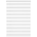 Vidaxl zebra blind 100x100 cm stofbreedte 95,9 cm polyester wit - afbeelding 2