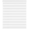 Vidaxl zebra blind 135x100 cm stofbreedte 130,9 cm polyester wit