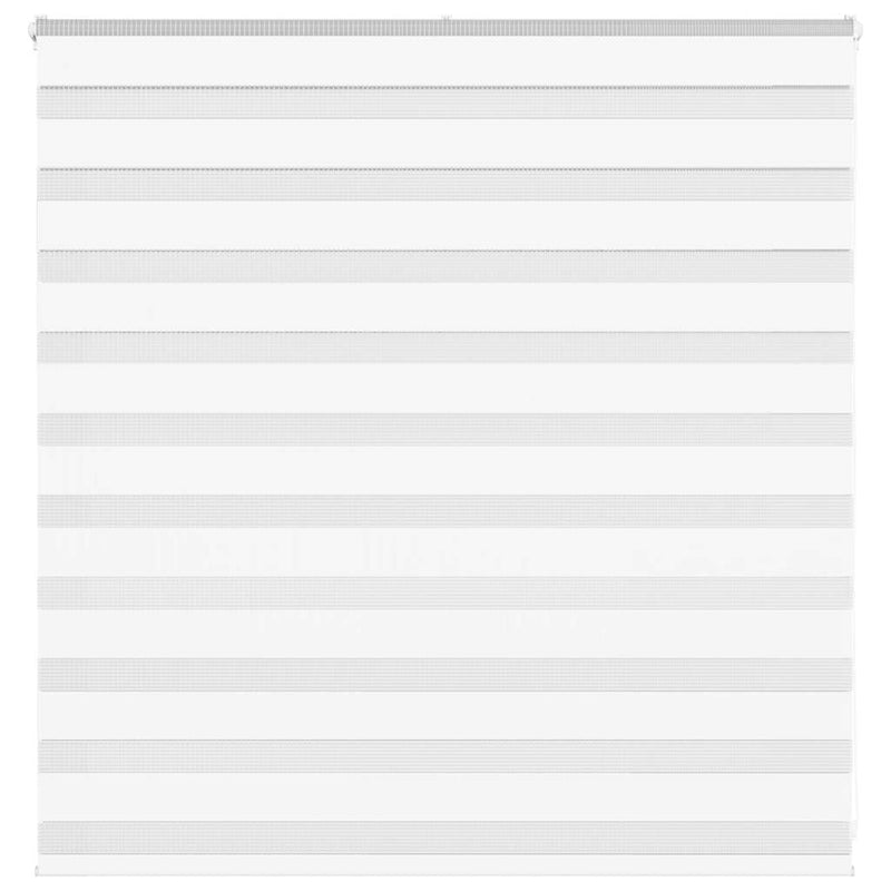 Vidaxl zebra blind 140x100 cm stofbreedte 135,9 cm polyester wit