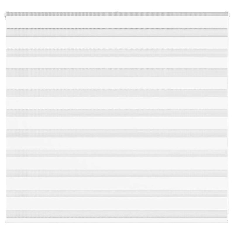 Vidaxl zebra blind 155x100 cm stofbreedte 150,9 cm polyester wit