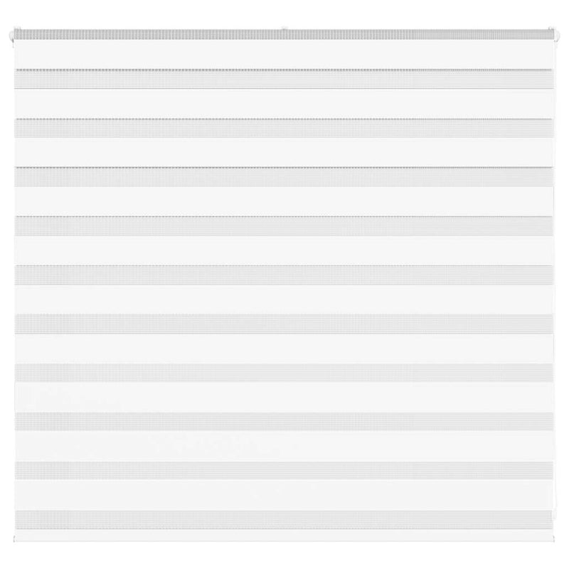 Vidaxl zebra blind 160x100 cm stofbreedte 155,9 cm polyester wit