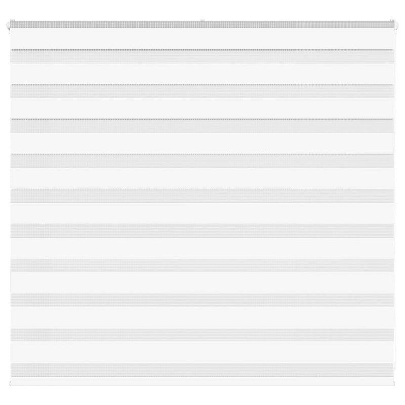 Vidaxl zebra blind 165x100 cm stofbreedte 160,9 cm polyester wit