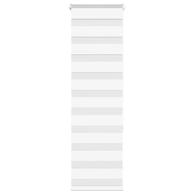 Vidaxl zebra rolgordijn 40x150 cm stofbreedte 35,9 cm polyester wit