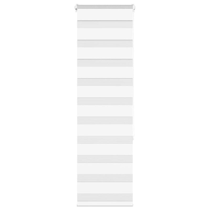 Vidaxl zebra rolgordijn 40x150 cm stofbreedte 35,9 cm polyester wit