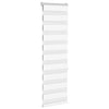 Vidaxl zebra rolgordijn 40x150 cm stofbreedte 35,9 cm polyester wit