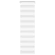 Vidaxl zebra rolgordijn 50x150 cm stofbreedte 45,9cm polyester wit