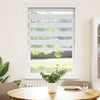 Vidaxl zebra blind 70x150 cm stofbreedte 65,9 cm polyester wit
