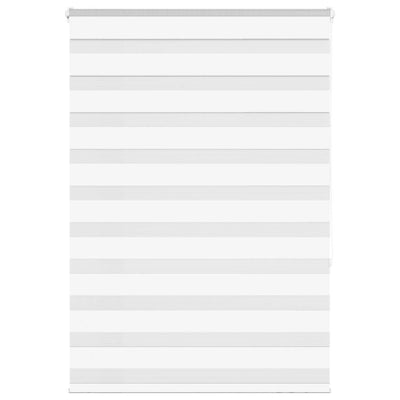 Vidaxl zebra rolgordijn 95x150 cm stofbreedte 90,9 cm polyester wit