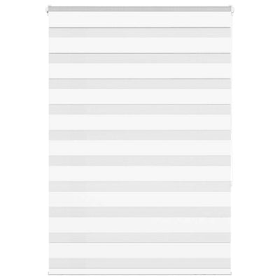 Vidaxl zebra rolgordijn 100x150 cm stofbreedte 95,9 cm polyester wit