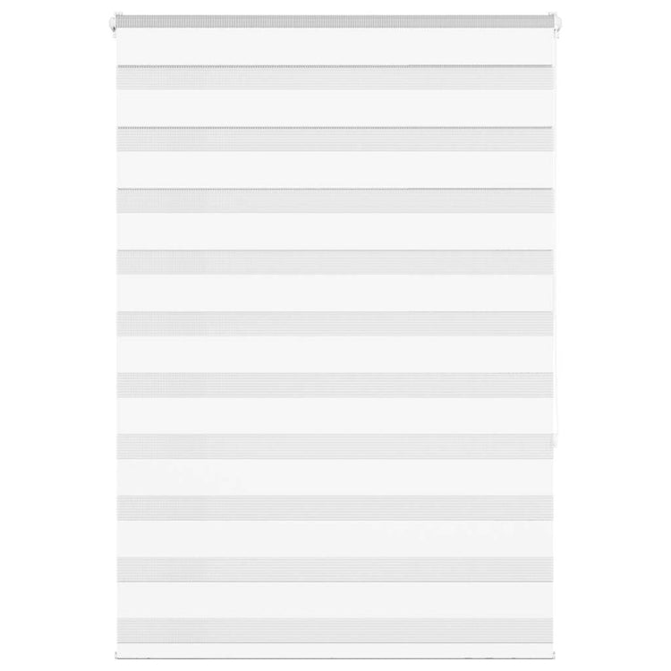 Vidaxl zebra rolgordijn 100x150 cm stofbreedte 95,9 cm polyester wit