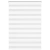 Vidaxl zebra rolgordijn 115x150 cm stofbreedte 110,9cm polyester wit