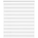 Vidaxl zebra rolgordijn 120x150 cm stofbreedte 115,9cm polyester wit