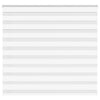 Vidaxl zebra rolgordijn 160x150 cm stofbreedte 155,9cm polyester wit