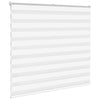 Vidaxl zebra rolgordijn 160x150 cm stofbreedte 155,9cm polyester wit