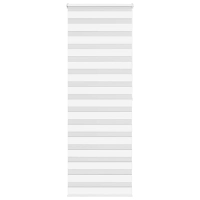 Vidaxl zebra rolgordijn 70x200 cm stofbreedte 65,9 cm polyester wit