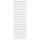Vidaxl zebra rolgordijn 70x200 cm stofbreedte 65,9 cm polyester wit