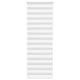 Vidaxl zebra rolgordijn 75x200 cm stofbreedte 70,9 cm polyester wit