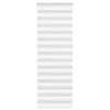 Vidaxl zebra rolgordijn 90x200 cm stofbreedte 85,9 cm polyester wit