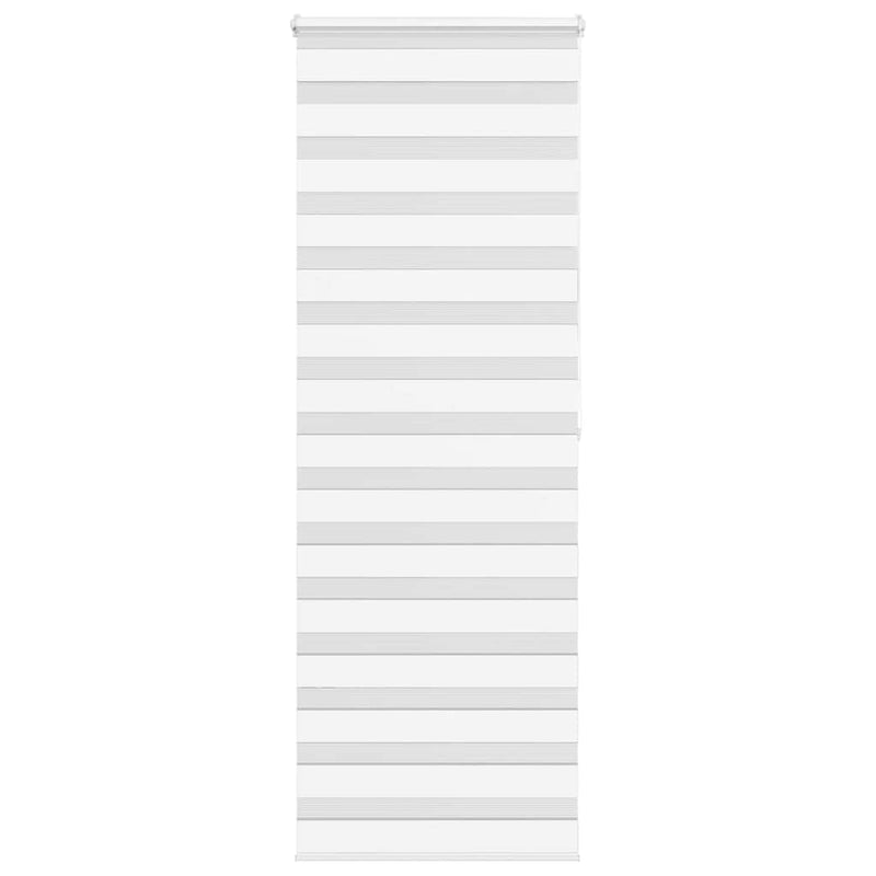 Vidaxl zebra rolgordijn 90x200 cm stofbreedte 85,9 cm polyester wit