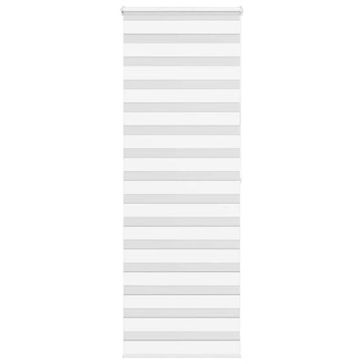 Vidaxl zebra rolgordijn 90x200 cm stofbreedte 85,9 cm polyester wit
