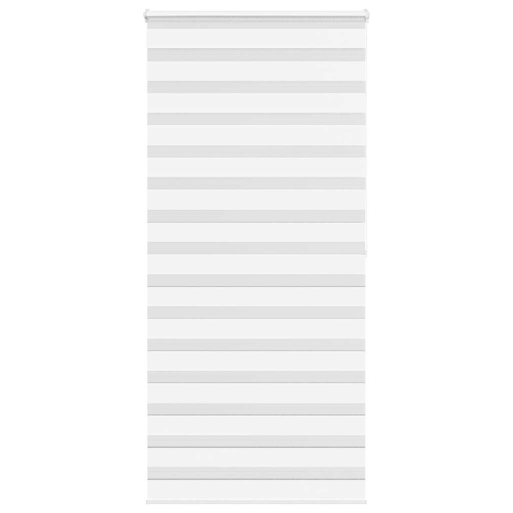 Vidaxl zebra rolgordijn 100x200 cm stofbreedte 95,9 cm polyester wit