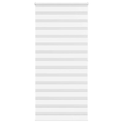 Vidaxl zebra rolgordijn 100x200 cm stofbreedte 95,9 cm polyester wit
