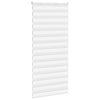Vidaxl zebra rolgordijn 100x200 cm stofbreedte 95,9 cm polyester wit