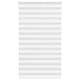 Vidaxl zebra rolgordijn 120x200 cm stofbreedte 115,9cm polyester wit