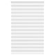 Vidaxl zebra rolgordijn 145x200 cm stofbreedte 140,9cm polyester wit