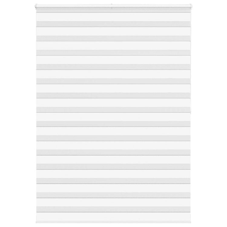 Vidaxl zebra rolgordijn 160x200 cm stofbreedte 155,9cm polyester wit
