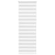 Vidaxl zebra rolgordijn 70x230 cm stofbreedte 65,9 cm polyester wit