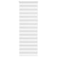 Vidaxl zebra rolgordijn 90x230 cm stofbreedte 85,9 cm polyester wit