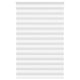 Vidaxl zebra rolgordijn 150x230 cm stofbreedte 145,9cm polyester wit